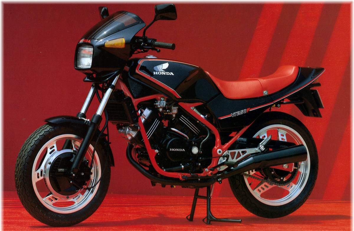 Honda vt250f обзор